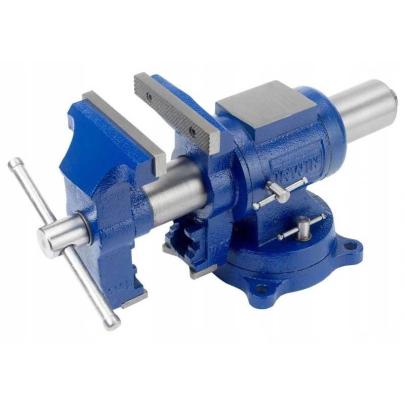 4935505 - Imadło warsztatowe z kowadłem, podstawa obrotowa, 125 mm