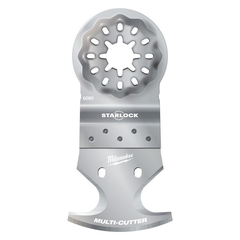 48906060 - Brzeszczot z 3 krawędziami tnącymi do Multitoola do cięcia wykładzin, papy dachowej, 40 mm (1 szt.)