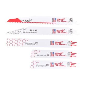 49222205 - Zestaw brzeszczotów do piły szablastej SAWZALL (5 szt.)