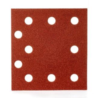 4932430816 - Papier ścierny prostokątny na rzep do szlifierki oscylacyjnej 115 x 107 mm, gr. 80 (10 szt.)