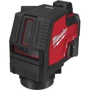 L4 CLL-301C - Laser krzyżowy z zieloną wiązką 4 V, 3.0 Ah, z ładowaniem USB, w walizce