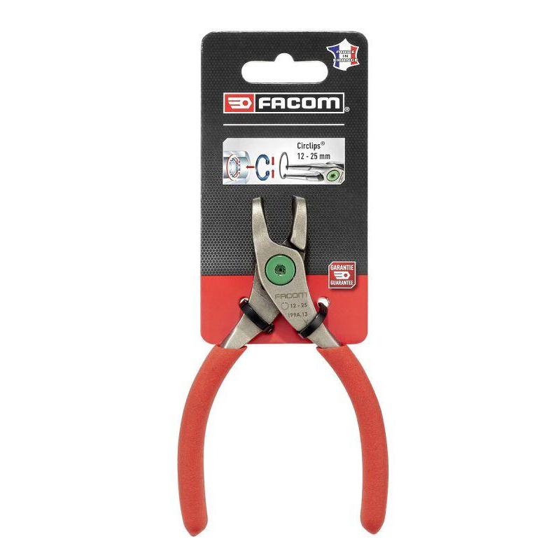 199G.13PB - Szczypce do pierścieni osadczych wewnętrznych, wygięte 90°, 12 - 25 mm