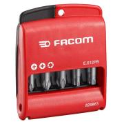 E.612PB - Zestaw mieszany końcówek o długości 50 mm do śrub Phillips, Pozidriv i Torx