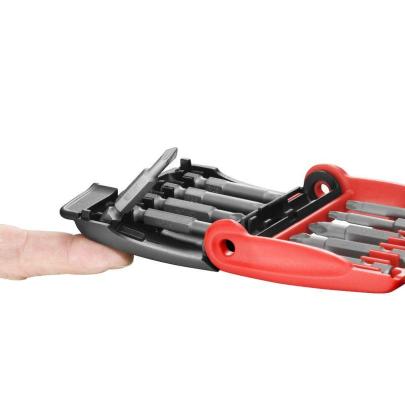 E.612PB - Zestaw mieszany końcówek o długości 50 mm do śrub Phillips, Pozidriv i Torx