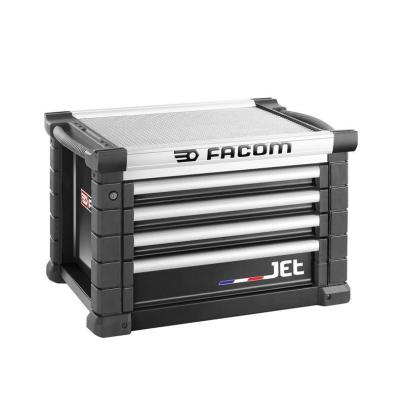 JET.C4NM3A - Skrzynka JET, 4 szuflady, 3 moduły na szufladę, czarna