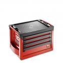 ROLL.C4M3A - ROLL 4 drawer chest - 3 modules per drawer, red