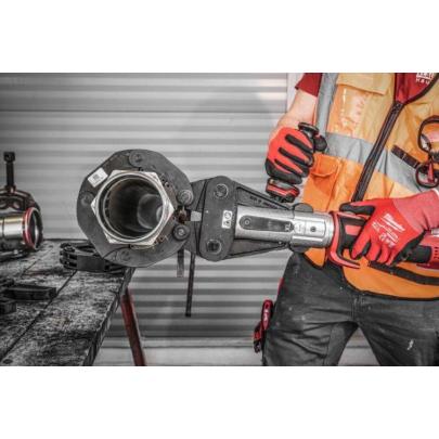 M18 BLHPTXL-502P - Bezszczotkowa zaciskarka do rur XL 18 V, 5.0 Ah FORCE LOGIC™, w skrzyni PACKOUT z 2 akumulatorami i ładowarką