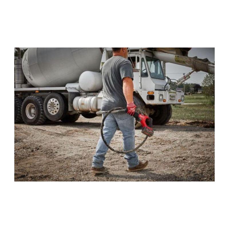 M18 FCVN24-0 - Igłowy wibrator do betonu z wałkiem 2,4 m, 18 V,  FUEL™, bez wyposażenia