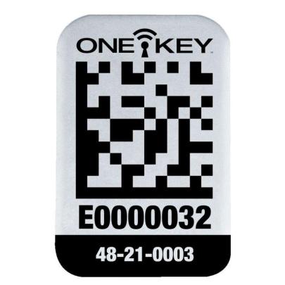 4932480561 - Etykieta z kodem QR do powierzchni metalowych AIDTSM, mała (100 szt.)