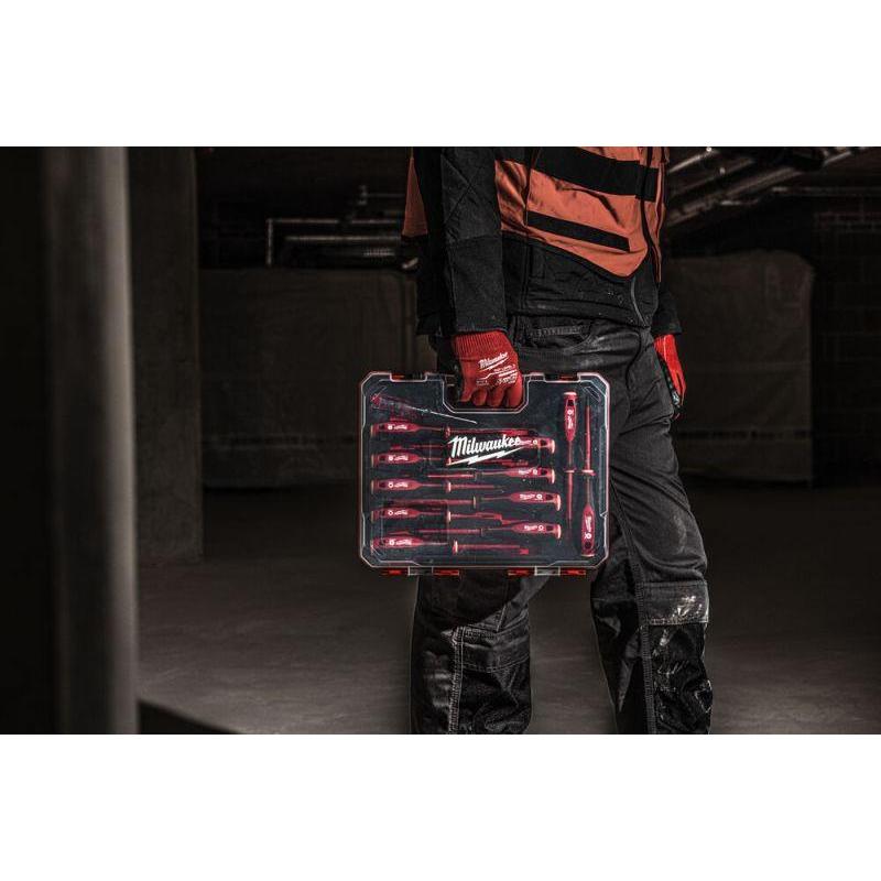 4932479095 - Zestaw wkrętaków izolowanych VDE + próbnik napięcia - 12 szt.