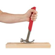 4932478655 - Młotek ciesielski z trzonkiem stalowym, pazur zakrzywiony, 0,45 kg