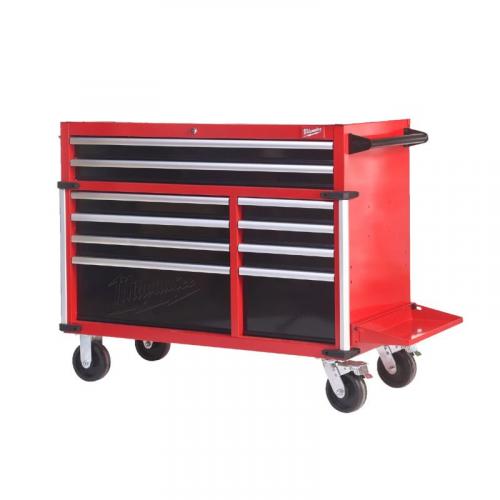 4932478852 - 46" / 117 cm High Capacity 10-Drawer Steel Storage Rolling Cabinet