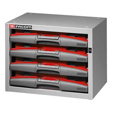 F50000003 - Szafka niska MATRIX, 4 wyjmowane skrzynki, mała