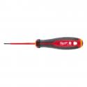 4932478712 - Insulated screwdriver VDE slotted, SL 0.4 x 2.5 x 75 mm