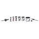 1768436 - Set of bi-metal holesaws and accessories SPEED SLOT with T3 TECHNOLOGY™, 19 - 68 mm (9 pcs.)