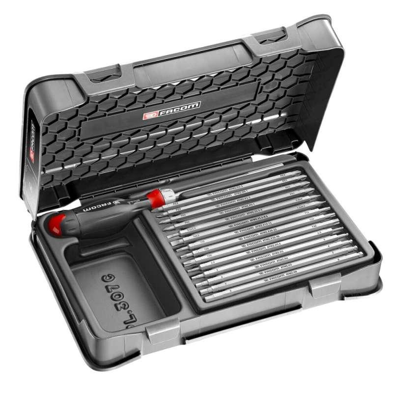 ATCL.2A15 - Rękojeść PROTWIST 3 w 1 z uchwytem do końcówek i 14 grotami