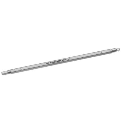 ATMZ.H5 - Grot dwustronny 1/4" do śrub 6-kątnych, 5 mm, 175 mm