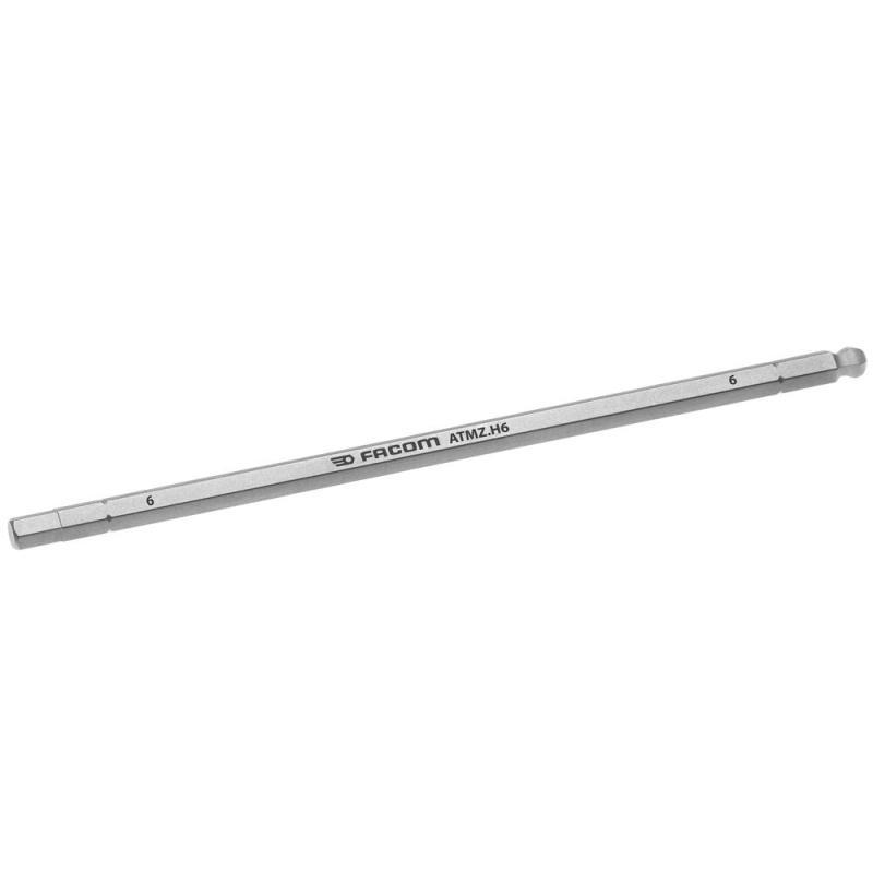 ATMZ.H6 - Grot dwustronny 1/4" do śrub 6-kątnych, 6 mm, 175 mm