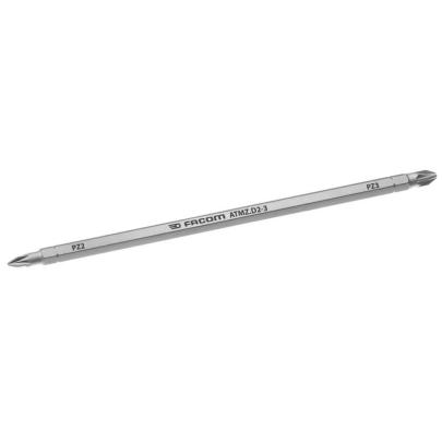 ATMZ.D2-3 - Grot dwustronny 1/4" do śrub Pozidriv®, PZ2 - PZ3, 175 mm