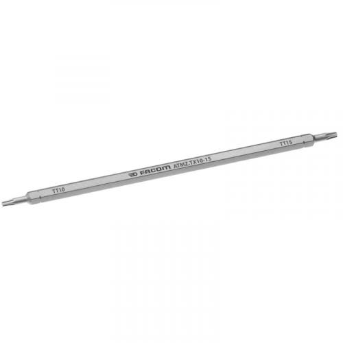 ATMZ.TX10-15 - 1/4" reversible blade for Resistorx® screws, TT10 - TT15, 175 mm