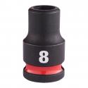 4932480265 - 3/8" SHOCKWAVE™ hex impact socket, short, metric, 8 mm