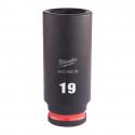 4932480293 - 3/8" SHOCKWAVE™ hex impact socket, long, metric, 19 mm