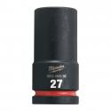 4932480386 - 3/4" SHOCKWAVE™ hex impact socket, long, metric, 27 mm