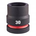 4932480409 - 1" SHOCKWAVE™ hex impact socket, short, metric, 30 mm