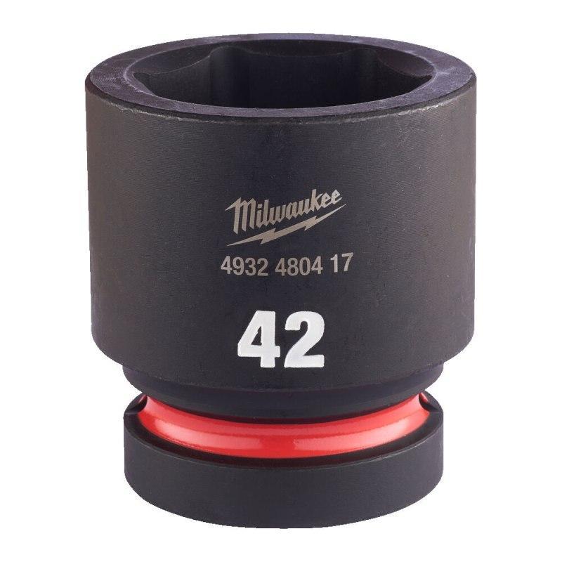 4932480417 - Nasadka udarowa Shockwave 1" 6-kątna, krótka, metryczna, 42 mm