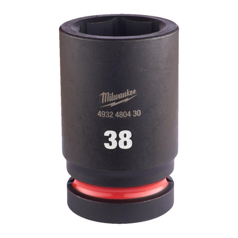 4932480430 - Nasadka udarowa Shockwave 1" 6-kątna, długa, metryczna, 38 mm