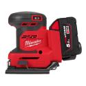 M18 BQSS-502B - Quarter sheet sander 18 V, 5.0 Ah, in a bag, with 2 batteries and charger, 4933479967