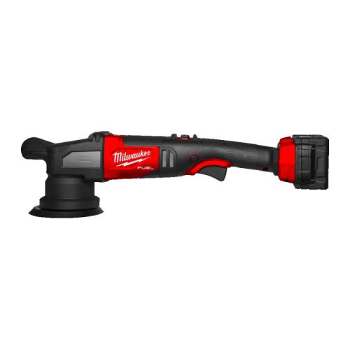M18 FROP15-502X - Random orbital polisher with 15 mm stroke, 18 V, 5.0 Ah, FUEL™, in case, with 2 batteries and charger