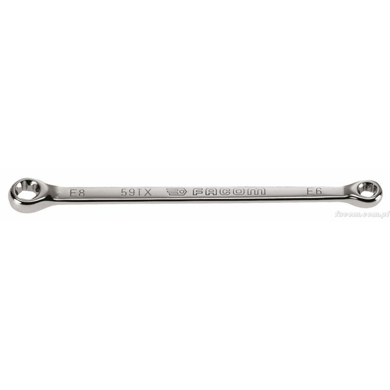 59TX.10X12 - Klucz oczkowy odsadzony TORX®, E10xE12