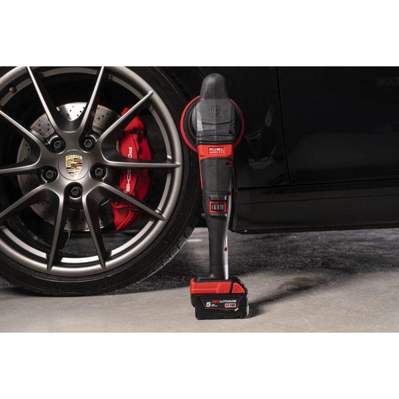 M18 FROP15-502X - Polerka mimośrodowa śr. 125 mm, 18 V, 5.0 Ah, FUEL™, w walizce, z 2 akumulatorami i ładowarką