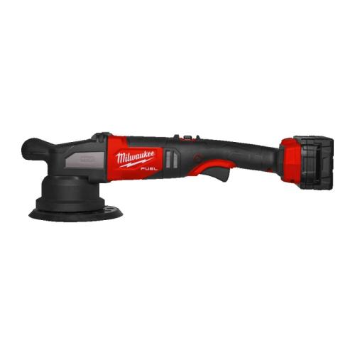 M18 FROP21-502X - Random orbital polisher with 21 mm stroke, 18 V, 5.0 Ah, FUEL™, in case, with 2 baterries and charger