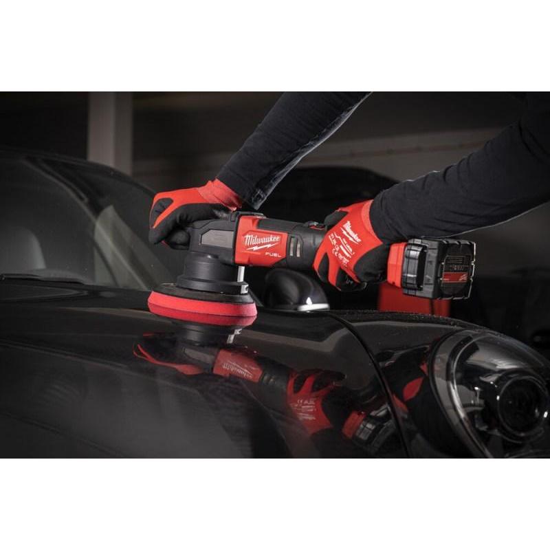 M18 FROP21-502X - Polerka mimośrodowa śr. 150 mm, 18 V, 5.0 Ah, FUEL™, w walizce, z 2 akumulatorami i ładowarką