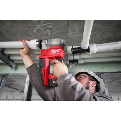 M18 FPXP-H06502C - Subkompaktowe narzędzie do rozszerzania rur UPONOR™ 18V, 5.0Ah, FUEL™ w walizce z 2 akumulatorami i ładowarką