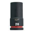 4932480387 - 3/4" SHOCKWAVE™ hex impact socket, long, metric, 28 mm