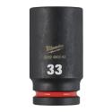 4932480392 - 3/4" SHOCKWAVE™ hex impact socket, long, metric, 33 mm