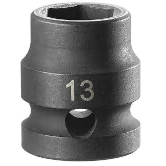 NSS.13A - 1/2" 6-point impact sockets, short, metric, 13 mm