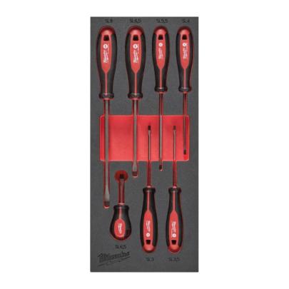 4932492395 - Moduł wkrętaków do śrub z rowkiem, 3 - 8 mm (7 szt.), wkładka piankowa