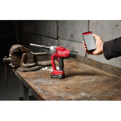 M18 ONEFLT-502X - Lockbolt tool 18 V, 5.0 Ah, FUEL™, ONE-KEY™, in case, with 2 batteries and charger