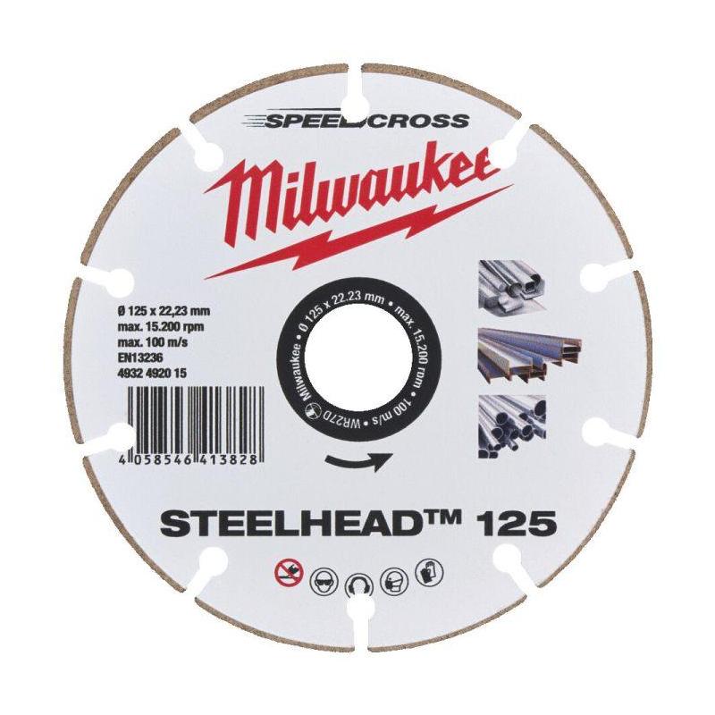 4932492015 - Diamond blade premium STEELHEAD 125 x 22.23 mm