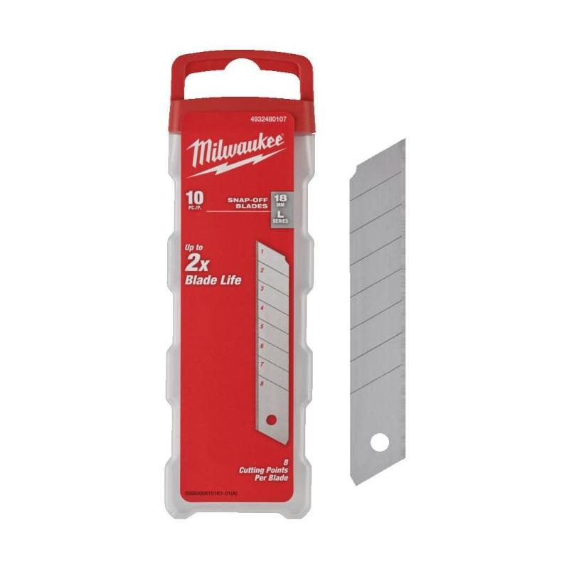 48229118 - Snap knife blade 18 mm 10 pcs