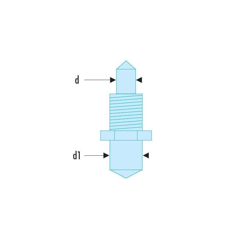 117.E4 - Zestaw 2 kołków wymiennych do kluczy 117.B 