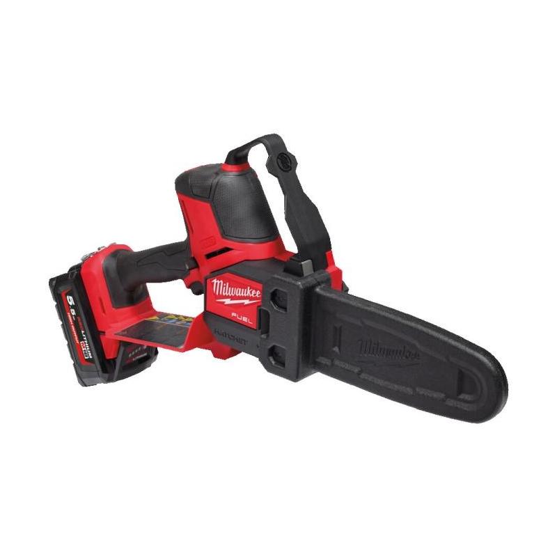 M18 FHS20-552 - Piła łańcuchowa do gałęzi dł. prowadnicy 20cm 18V, 5.5Ah, FUEL™ HATCHET™ w walizce z 2 akumulatorami i ładowarką