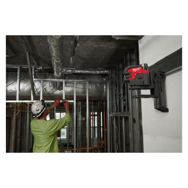 M12 CLL4P-0C - Laser krzyżowy z 4 punktami 12 V, w walizce, bez wyposażenia