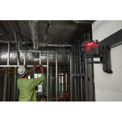 M12 CLL4P-0C - Laser krzyżowy z 4 punktami 12 V, w walizce, bez wyposażenia