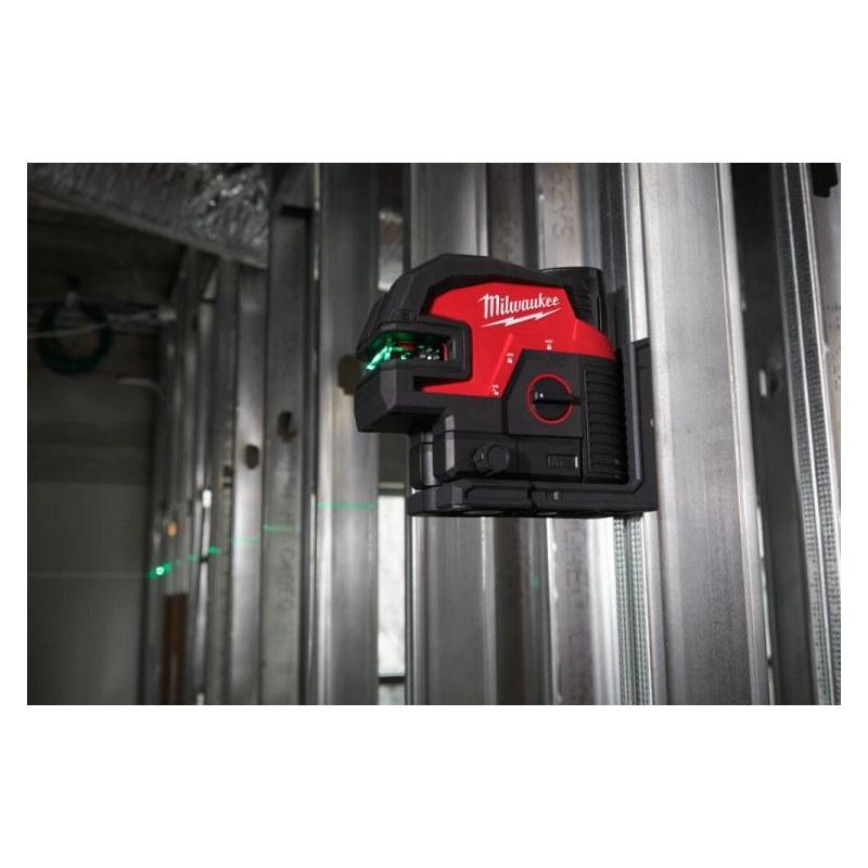 M12 CLL4P-0C - Laser krzyżowy z 4 punktami 12 V, w walizce, bez wyposażenia