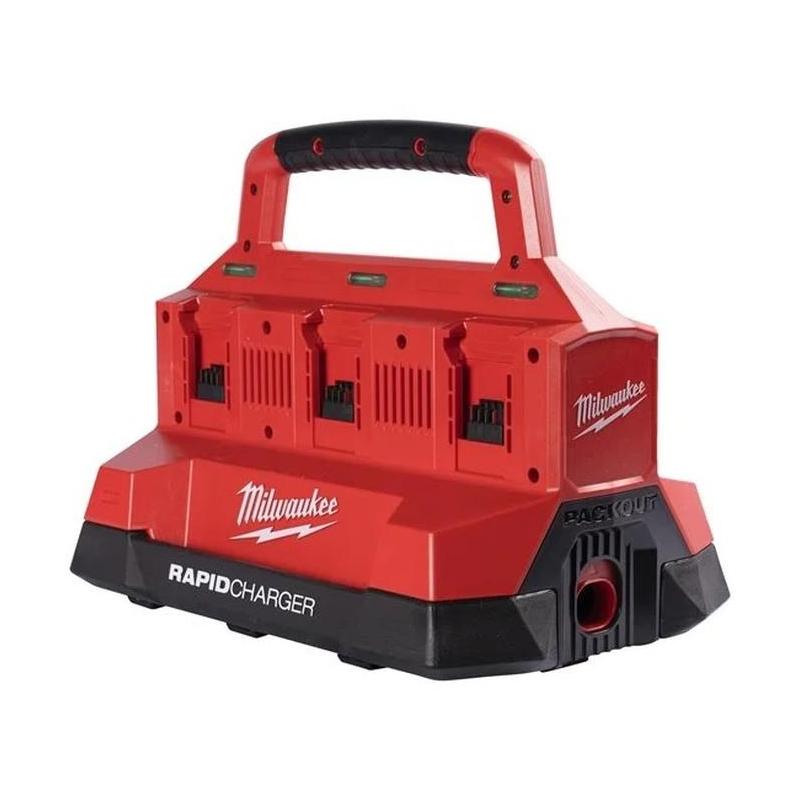 M18 PC6 - Szybka ładowarka 6-portowa PACKOUT M18™, 18 V, 2.0, 4.0, 5.0, 3.0, 5.5, 8.0 & 12.0